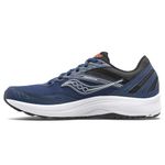Saucony Men's Cohesion 15 Running Shoe, Night/Vizired, 10 W US