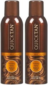 Body Drench QuickTan Instant Bronze Self Tanning Spray – Fast-Drying Self Tanner Spray for Natural-Looking Tan, 6 oz, 2 Pack