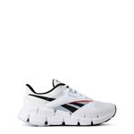 Reebok Unisex Zig DYNAMICA 5 Sneaker, FTWWHT/CBLACK/DYNRED, 8 UK