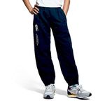 Canterbury Kid's Cuffed Stadium Pant | Tracksuit/Jogging Bottoms | Lounge Pants | Durability And Comfort | Extra Warm | Cuffed Hem, Navy, Age 14 (XL)