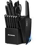 Astercook Knife Set, 15 Pieces Chef