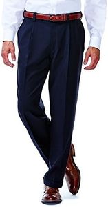 Haggar - Pantaloni da uomo Marina Militare W42 / L30