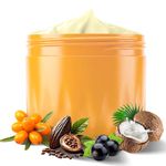 OUKEYA Brazilian Firming Body Cream, Butt Cream Visibly Tightening Body Lotion for Smooth, Sculpted Hip Contours, Lightweight Texture