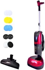 Ewbank EPV1100 4-in-1 Floor Cleaner, Scrubber, Polisher and Vacuum, Red Finish, 23-Foot Power Cord