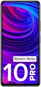 Redmi Note 10 Pro (Dark Night, 6GB RAM, 128GB Storage) -120hz Super Amoled Display|64MPwith 5mp Super Tele-Macro | 33W Charger Included