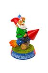 BigMouth Inc. Stars and Stripes Patriotic Novelty Resin Garden Gnome Ornament | Weatherproof Great for Gardens | This Funny Little Gnome is the Perfect Gi ft | 19 cm x 15.6 cm x 23.3 cm