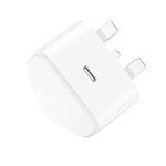 USB C Plug for iPhone 15 14 13 12 11 Pro Max Plus X XS XR 8, SE 2020, iPad Pro Air Mini, AirPods Pro, Samsung Galaxy, 25W Fast Charger USBC Type C Power Charging Head Adapter Charge Wall PD UK EYDMO