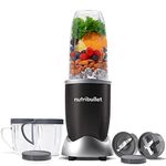 Nutribullet Pro 900W Black, 12 Pcs Set, Usa #1 Mixer / Grinder / Smoothie Maker, "The Original ", Food Processor, Best Blender, 3 Unbreakable Jars, 2 Blade Set (Wet & Dry) - 900 Watts