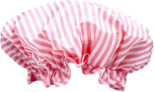 SMUG Shower Cap | Waterproof Shower Cap with Elastic Lining | Four Prints Available | Showers, Cooking, Spa Salon, Sleeping, Makeup | Shower Caps For Women UK Long Hair Short Hair | Candy Shop