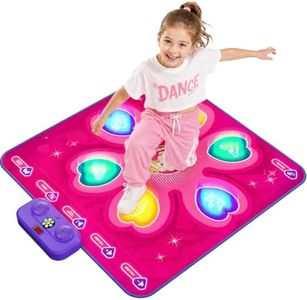 Oppvoci Dance Mat, Light Up 6-Button Electronic Dance Pad