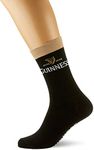 Guinness Men Signature Pint Socks Black And Beige