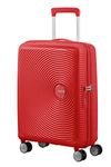 American Tourister Soundbox - Spinner Small Expandable Hand Luggage, 55 cm, 41 liters, Red (Coral Red)