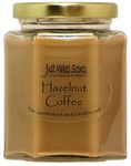 Hazelnut Coffee Scented Blended Soy Candle by Just Makes Scents