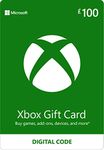 Xbox Gift Card | 100 GBP | Digital Voucher | Xbox One, Series S|X & Windows | (Download Code)