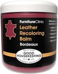 The Original Leather Recoloring Balm by Furniture Clinic - 16 Colors - Leather Repair Kit for Furniture - Restore Couches, Car Seats & More - Leather Dye for Scratched and Faded Leather (Bordeaux)