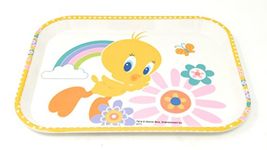 Tweety Rectangular Melamine Tray, Multicolour