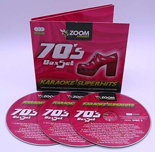 Zoom Karaoke CD+G - 70s Superhits - Triple CD+G Karaoke Pack