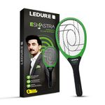 Ledure Eshastra Mosquito Racket | Rechargeable Mosquito Bat with Built-in-Plug | 6 Months Warranty | Fast Charging | Mosquito Killer Racquet | Electric Insect Killer & Fly Swatter | Pack of 1