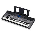 Yamaha PSR-I400 61-Key Portable Keyboard, Metallic Dark Grey