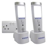 UltraSecure Mains Power Failure LED Torch (Pack of 2)