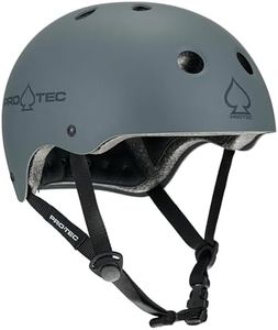 Pro-Tec - Classic Certified Skate Helmet, Gray, L