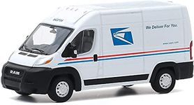 Greenlight 53010-F Route Runners Series 1-2019 Ram ProMaster 2500 Cargo High Roof Postal Service 1/64 Scale