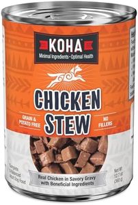 KOHA Minimal Ingredient Chicken Stew for Dogs, High Protein Limited Ingredient Dog Food, 12.7oz Cans (Case of 12)