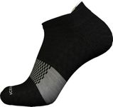 Icebreaker Women's Merino Multisport Light Micro Socks, Black/Snow, Medium