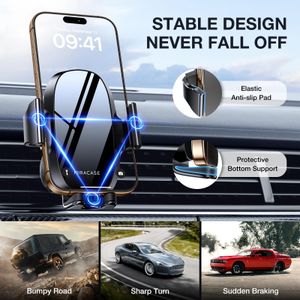 Miracase Universal Car Phone Holder – Dashboard & Windshield Mount