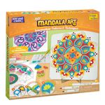 Imagimake Mandala Art Kit for Girls 9-12 | Coloring & Painting Art Kit Set with Water Brush Pen & Stamps | Crafts & Gifts for Kids Age 10-12