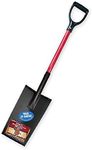 Bully Tools 82500 12-Gauge Edging and Planting Spade with Fiberglass D-Grip Handle