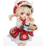 G-I Klee Figure PVC Anime Game Alatus 5-Star Pyro Catalyst Character Desktop Ornaments Gift