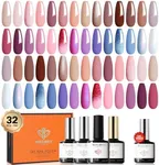 modelones 32 PCS Gel Nail Polish Se