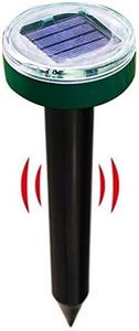 Mole Repellent Solar Power Ultrasonic Mole Snake Bird Mosquito Mouse Ultrasonic Pest Repeller Control Garden Yard : Repellents