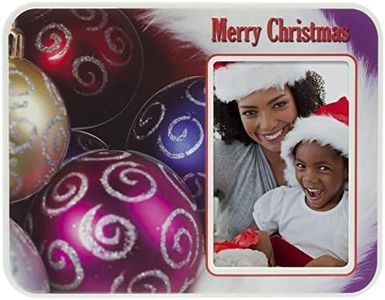 Neil Enterprises Inc. Christmas Ornament 2.5" x 3.5" Puff Picture Frame - Pack of 50