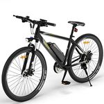 Eleglide Electric Bike, M1 Plus 27.5"/29'' E Mountain Bike, Electric Bicycle for Adults, Commute E-bike with 12.5Ah Removable Battery, LCD Display, Dual Disk Brake, Shimano 21 Speed (Inches, 27.5)