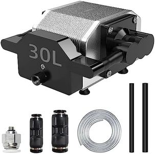 Air Assist for Laser Cutter and Engraver, Air Assist Pump Kit with Adjustable 30L/Min, Suitable for D1 Pro and D1 - Removes Smoke and Dust, Protects Laser Lens, Provides Clean Cutting Edge