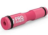 ProFitness Barbell Pad Squat Pad- Exercise Barbell Pad for Hip Thrusts, Squats and Lunges- Most Comfortable Squat Sponge (Pink)