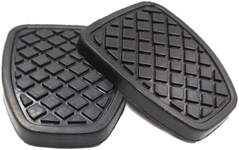 Havgufil Clutch & Brake Pedal Pad Rubber Cover 36015GA111 Foot Pedal Pad Covers compatible with Subaru Forester IMPREZA Legacy Outback WRX 36015GA110 36-015GA111, 2 Pack