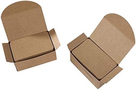 Tarjetas de Papel Kraft 200 Piezas Tarjetas de Mensaje para DIY Mensaje Etiquetas de Regalo