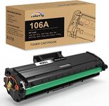 colorfly 106A Toner Cartridges Compatible for HP 106 A W1106A for HP Laser 107a 107r 107w MFP 135a 135r 135w MFP 135wg 137fnw 137fwg Printer (1 Black)