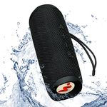 Bluetooth Speakers, MetaTronics Portable Speakers with IPX7 Waterproof Rating, 12H Playtime, Built in Mic, Wireless Speaker with USB & Micro SD Port - for Having A Good Time