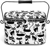 Sewing Basket L Cats