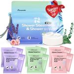 Shower Steamers Aromatherapy 6 Pack - Birthday Gifts for Women, 2-in-1 Shower Steamers and Body Wash, Stress Relief and SPA Gifts for Women Mom, Valentines Day Gifts for Her, Him, Mom, Wife