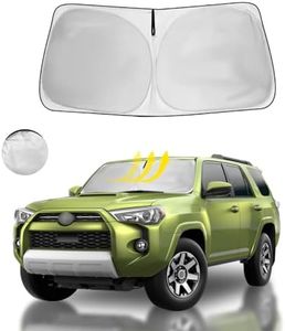 HOHUIGO 2025 Upgraded Windshield Sun Shade for Toyota 4Runner 2025 2024 2023 2022 2021-2010 Accessories Window Sunshade for SR5 Trail Limited, 5th Gen 4-Runner SUV Sun Visor Protector Heat Shield