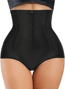 YERKOAD Women Tummy Control Panties Shapewear Bodysuit Butt lifter Shorts Hi- Waist Trainer Body Shaper Underwear Slim Corset, Black, Medium