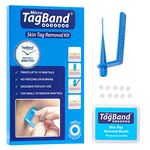 Original TagBand Skin Tag Removal Kit. Fast Effective & Safe Skin Tag Remover for Small/Medium Skintags (2mm-4mm) on Face & Body - Applied at Home in Minutes, Device Includes 10x Skin Tag Bands