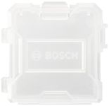 BOSCH CCSBOXX 3 In. Clear Storage Box with Latch for Custom Case System for Storing Bits, Screws, Bolts and More