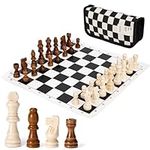 Travel-Ready 13" Chess Set,Perfect 