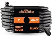 1" X 100 feet Split Wire Loom Flex-